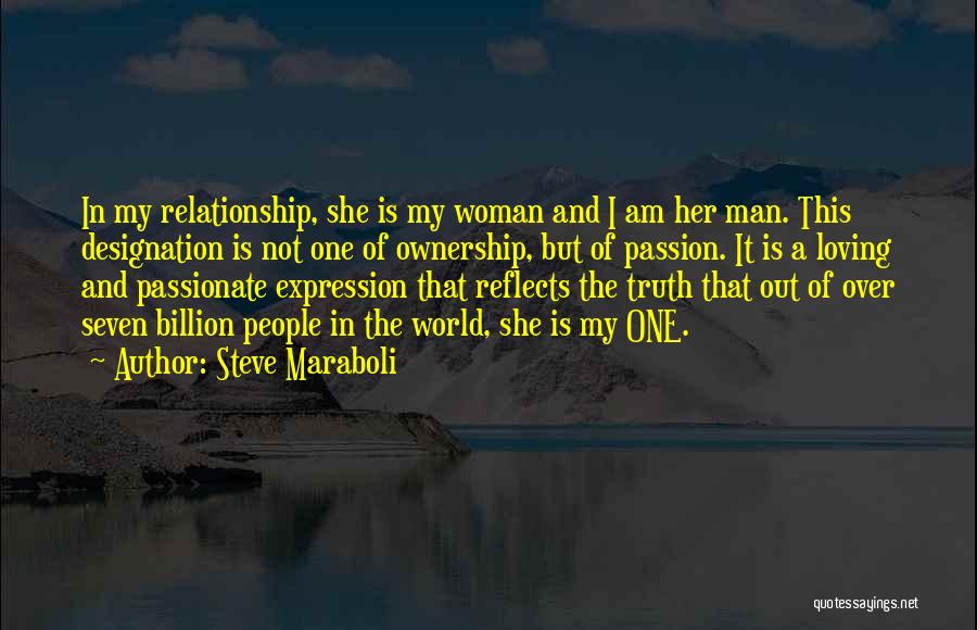 Man And Woman Marriage Quotes By Steve Maraboli