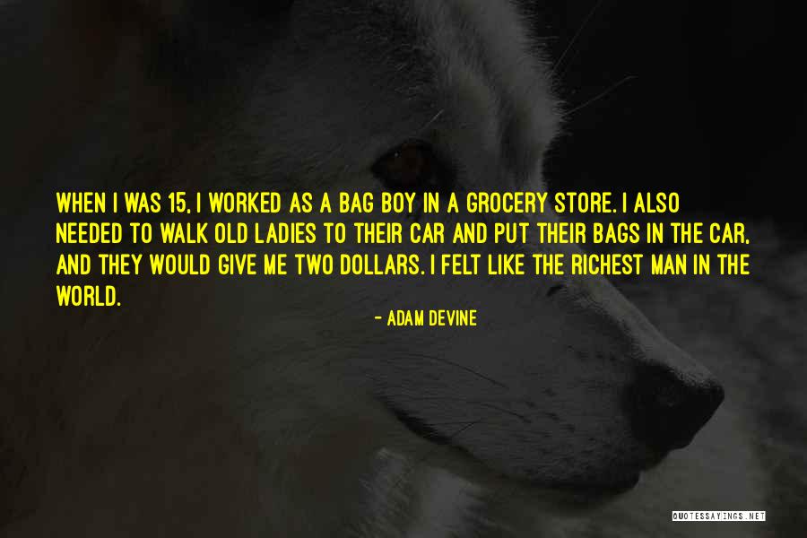 Man Bag Quotes By Adam DeVine Man Bag Quotes By Adam DeVine