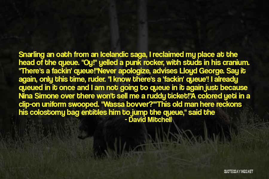 Man Bag Quotes By David Mitchell Man Bag Quotes By David Mitchell