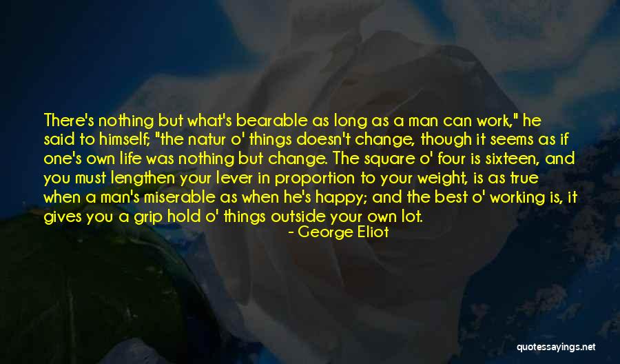 Man Can Change Quotes By George Eliot