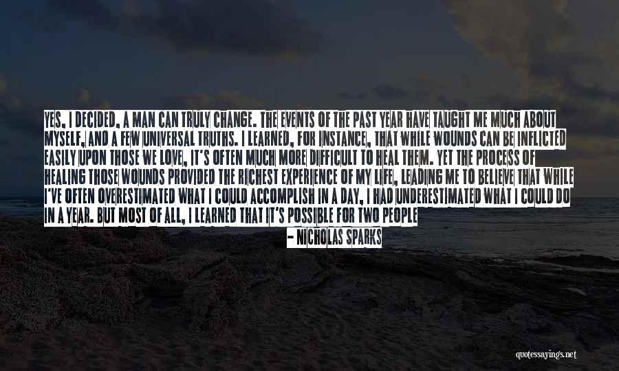 Man Can Change Quotes By Nicholas Sparks Man Can Change Quotes By Nicholas Sparks