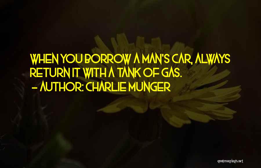 Man Car Quotes By Charlie Munger
