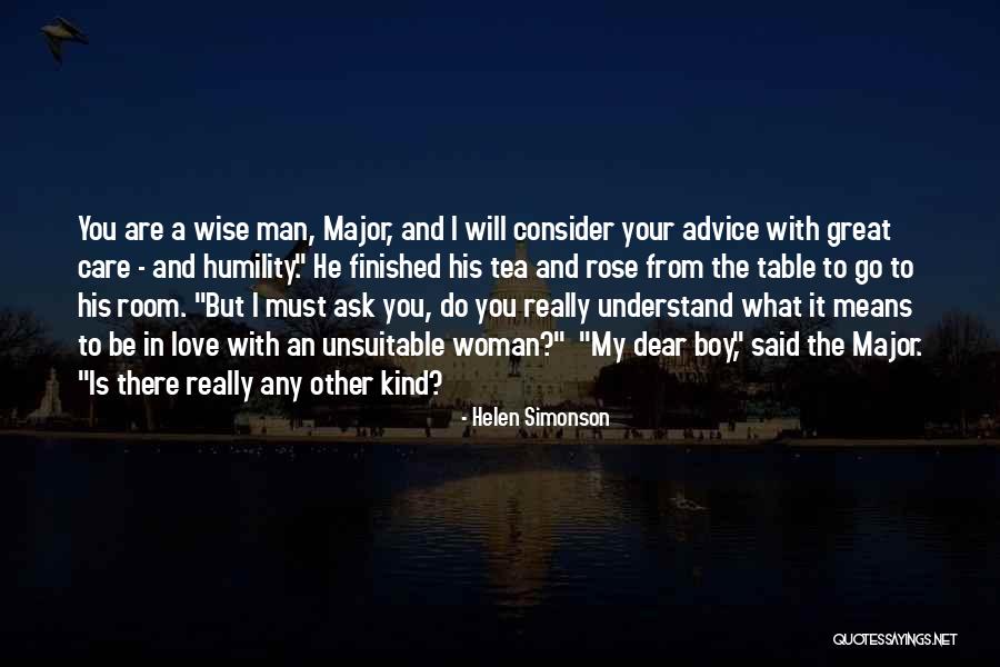 Man Care Quotes By Helen Simonson Man Care Quotes By Helen Simonson