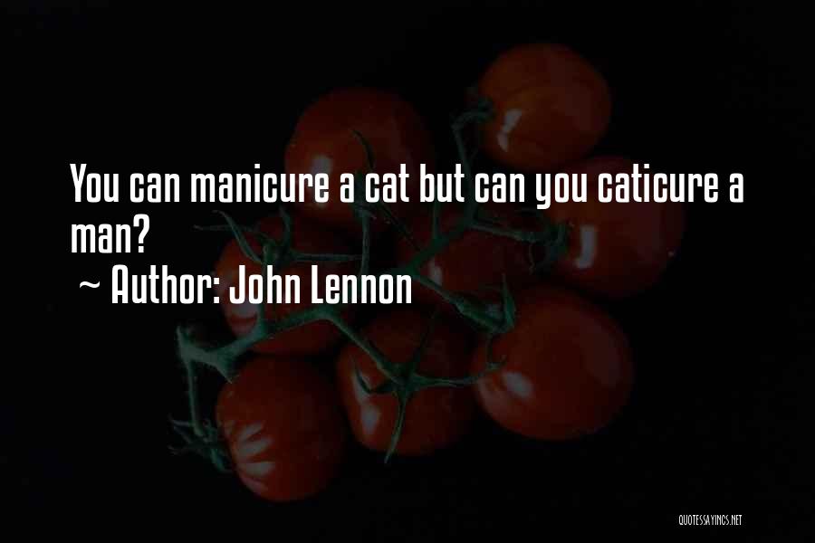 Man Cat Quotes By John Lennon