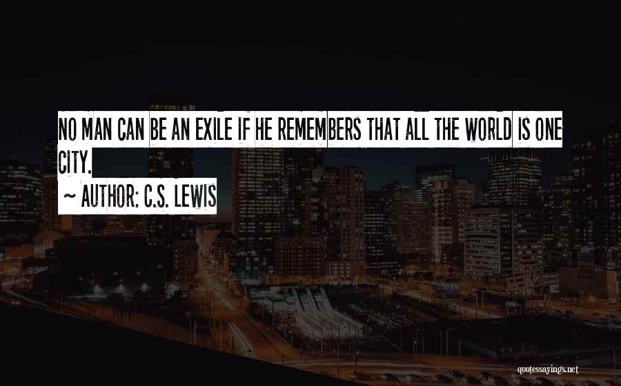 Man City Quotes By C.S. Lewis