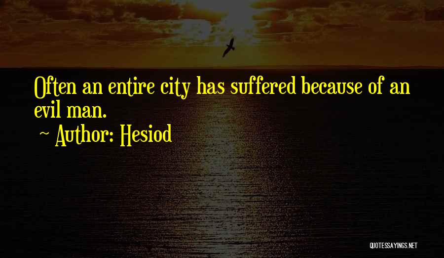 Man City Quotes By Hesiod