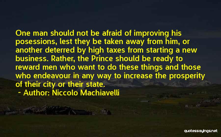 Man City Quotes By Niccolo Machiavelli