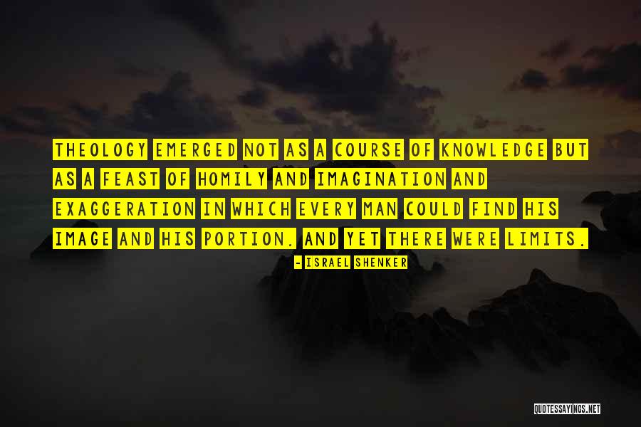Man Course Quotes By Israel Shenker Man Course Quotes By Israel Shenker