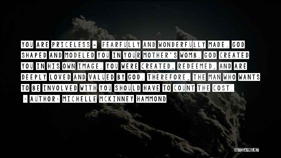 Man Created God Quotes By Michelle McKinney Hammond