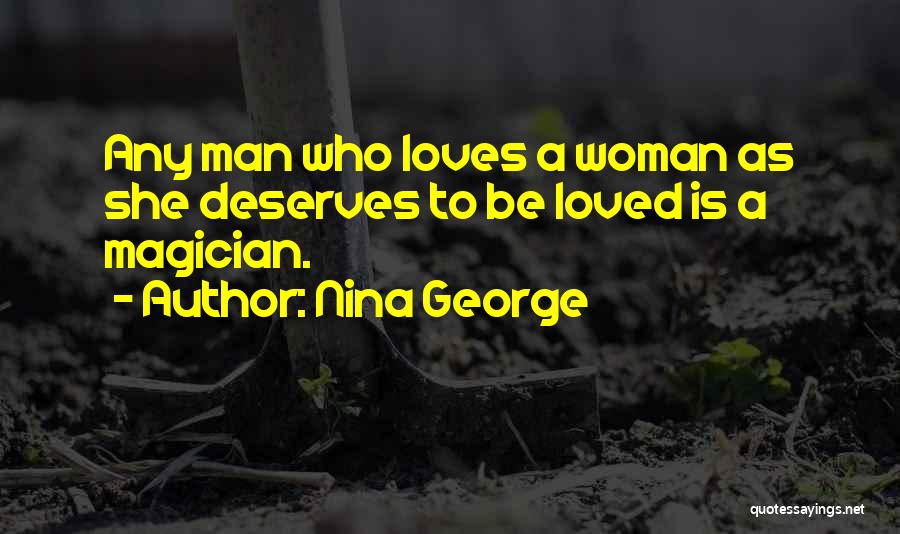 Man Deserves Woman Quotes By Nina George