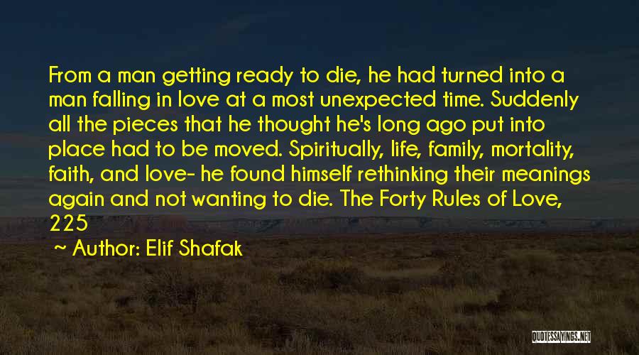 Man Falling In Love Quotes By Elif Shafak