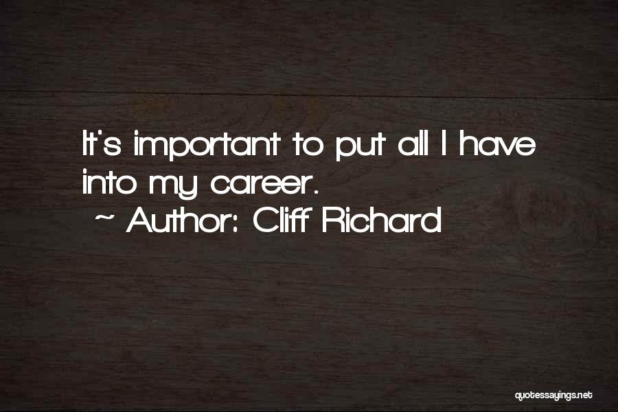 Man Farts Quotes By Cliff Richard