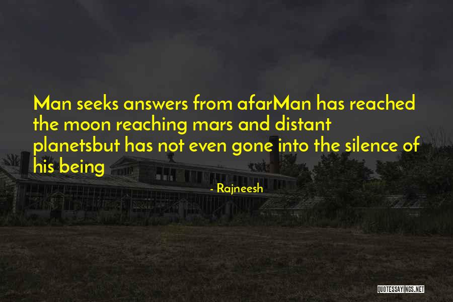 Man From Mars Quotes By Rajneesh Man From Mars Quotes By Rajneesh