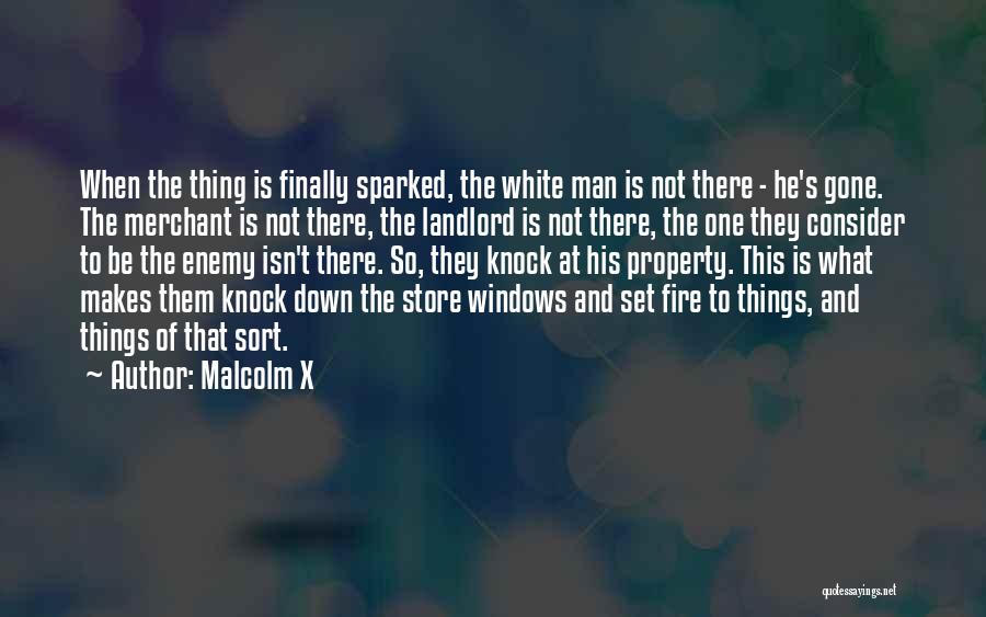 Man Gone Down Quotes By Malcolm X