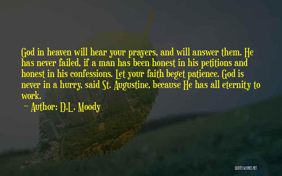 Man In A Hurry Quotes By D.L. Moody