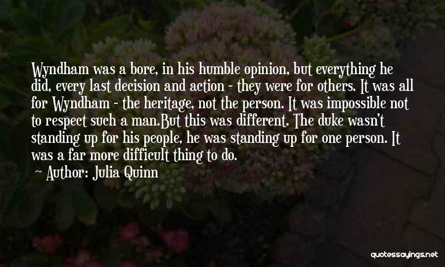 Man In Action Quotes By Julia Quinn