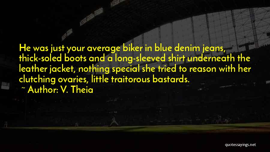 Man In Blue Quotes By V. Theia