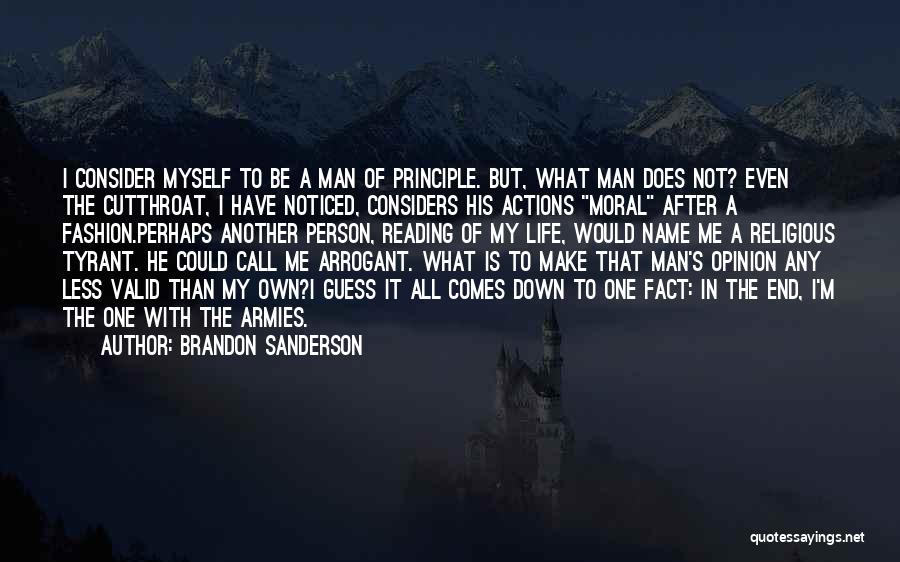 Man In My Life Quotes By Brandon Sanderson