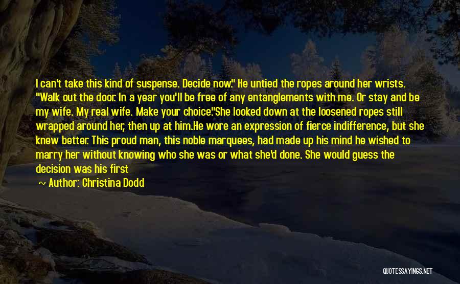 Man In Nature Quotes By Christina Dodd