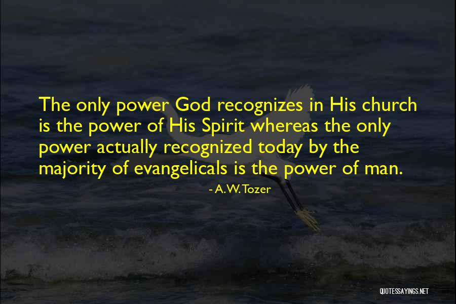 Man In Power Quotes By A.W. Tozer