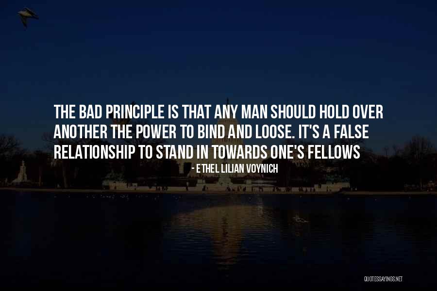 Man In Power Quotes By Ethel Lilian Voynich