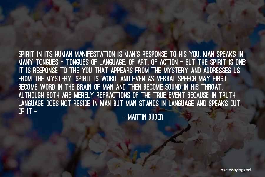 Man In Power Quotes By Martin Buber