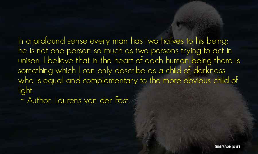 Man In Van Quotes By Laurens Van Der Post