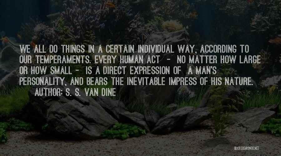 Man In Van Quotes By S. S. Van Dine