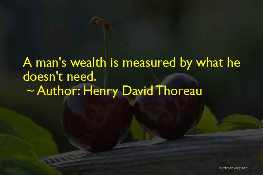 Man Is Measured By Quotes By Henry David Thoreau