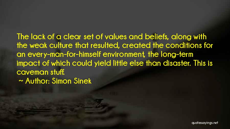 Man Is Weak Quotes By Simon Sinek
