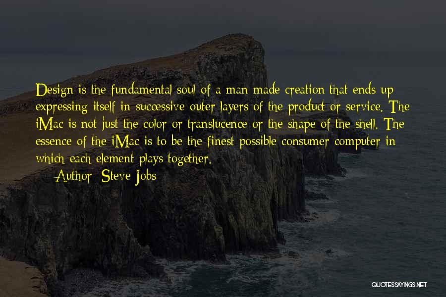 Man Made Creation Quotes By Steve Jobs