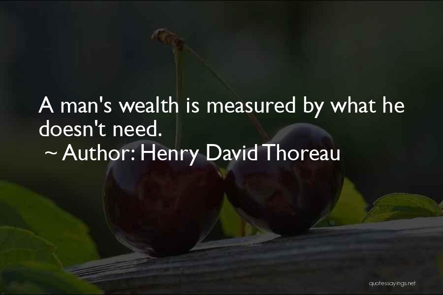 Man Measured Quotes By Henry David Thoreau