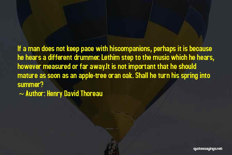 Man Measured Quotes By Henry David Thoreau