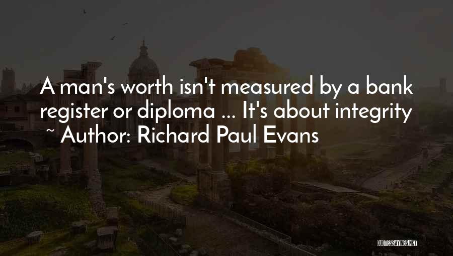 Man Measured Quotes By Richard Paul Evans