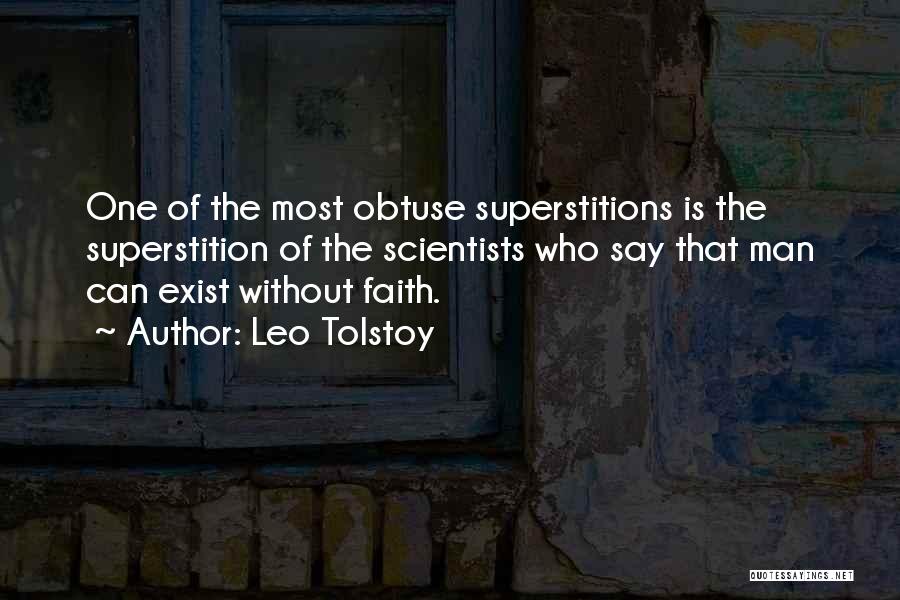 Man Of Faith Quotes By Leo Tolstoy