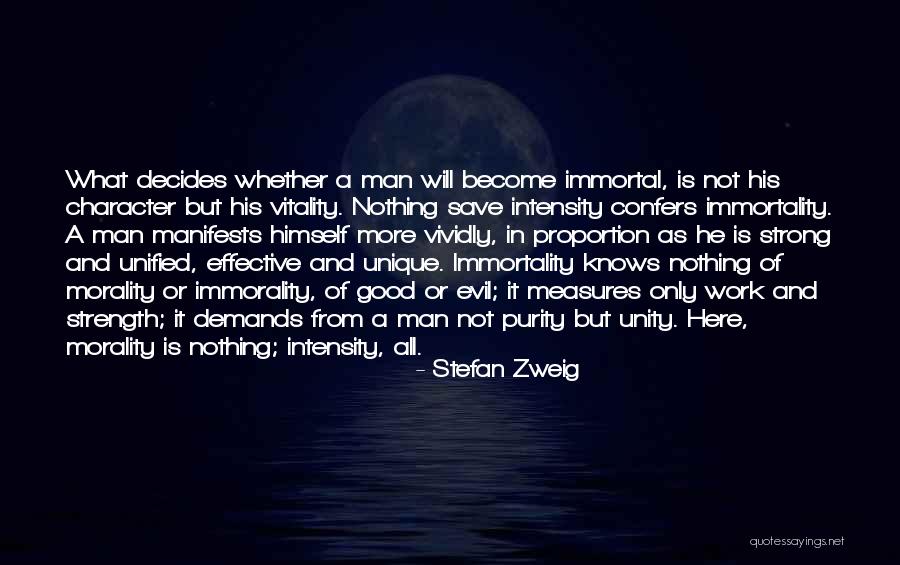 Man Of Good Character Quotes By Stefan Zweig Man Of Good Character Quotes By Stefan Zweig