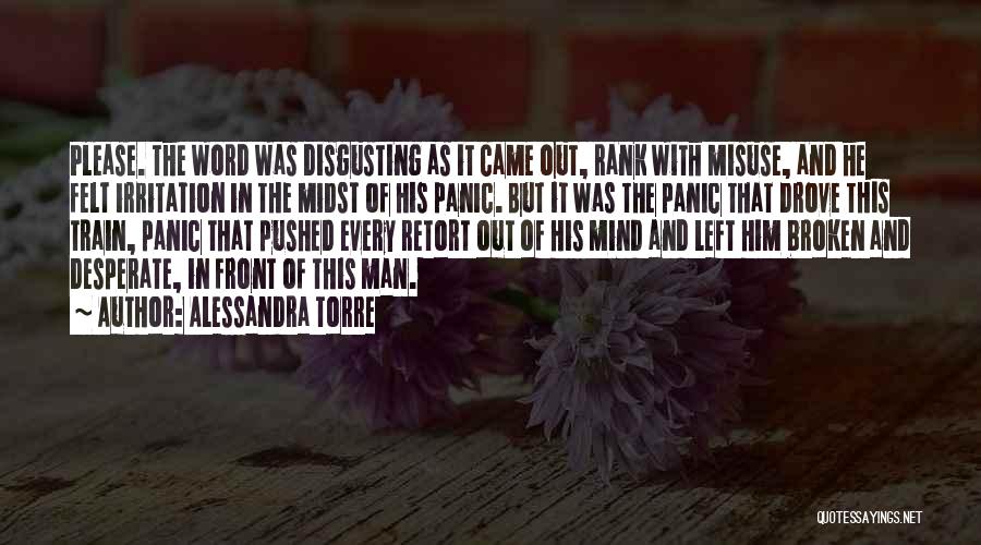 Man Of His Word Quotes By Alessandra Torre