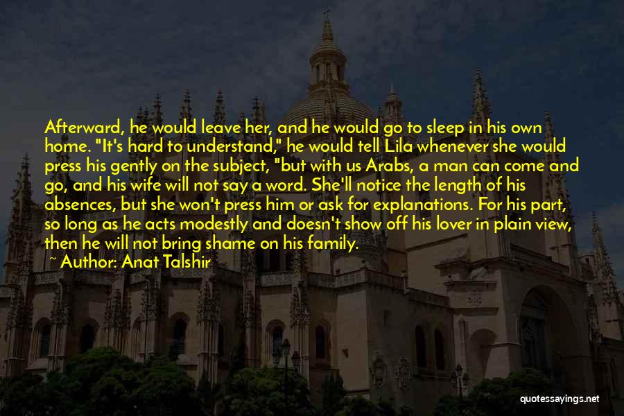 Man Of His Word Quotes By Anat Talshir