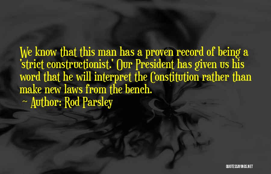 Man Of His Word Quotes By Rod Parsley