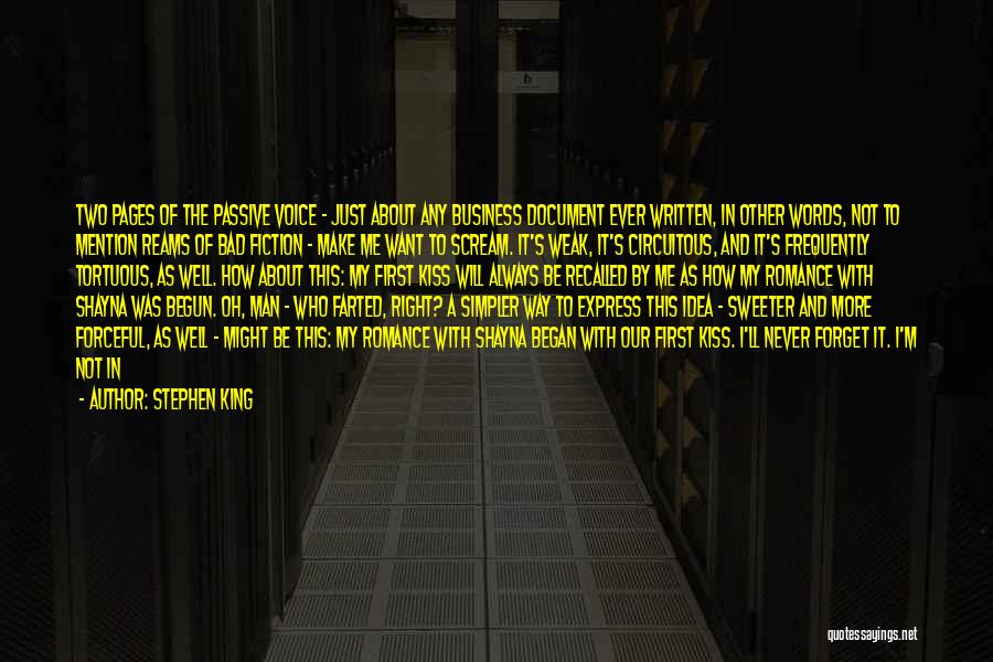 Man Of My Words Quotes By Stephen King