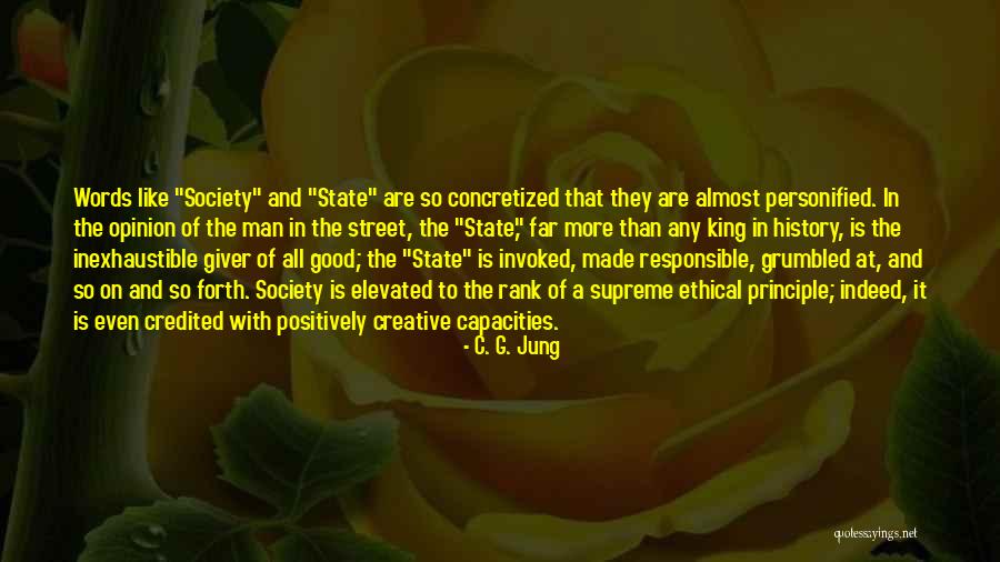 Man Of Principle Quotes By C. G. Jung