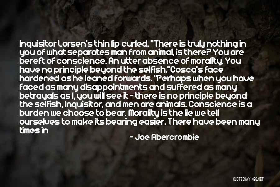 Man Of Principle Quotes By Joe Abercrombie