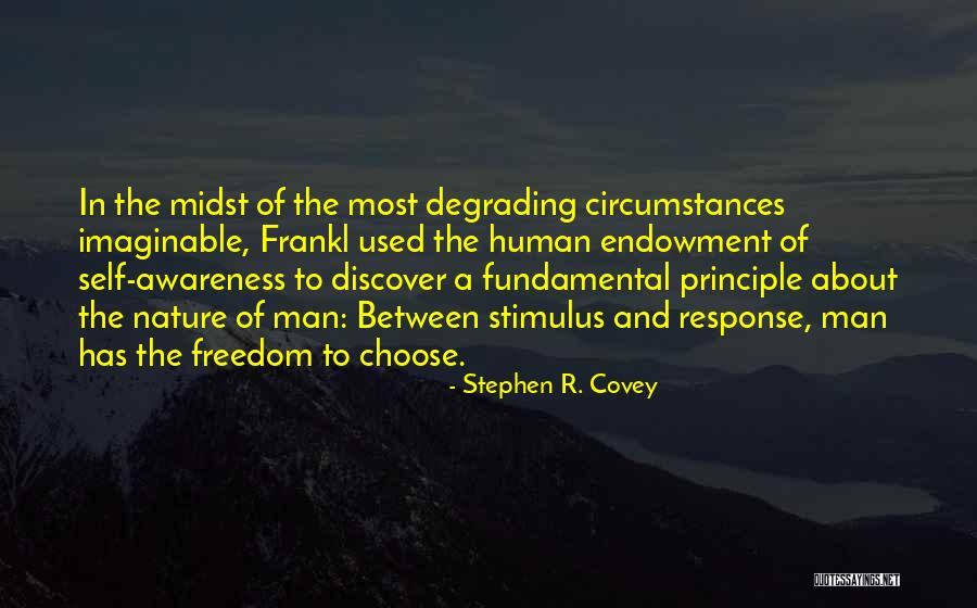 Man Of Principle Quotes By Stephen R. Covey