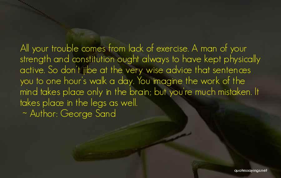 Man Of Strength Quotes By George Sand