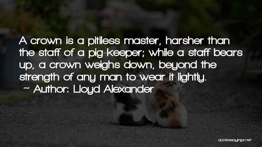 Man Of Strength Quotes By Lloyd Alexander