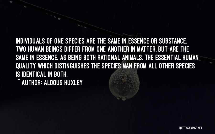 Man Of Substance Quotes By Aldous Huxley