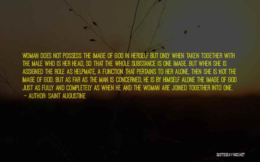 Man Of Substance Quotes By Saint Augustine