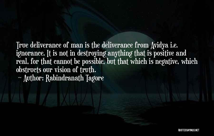Man Of Vision Quotes By Rabindranath Tagore
