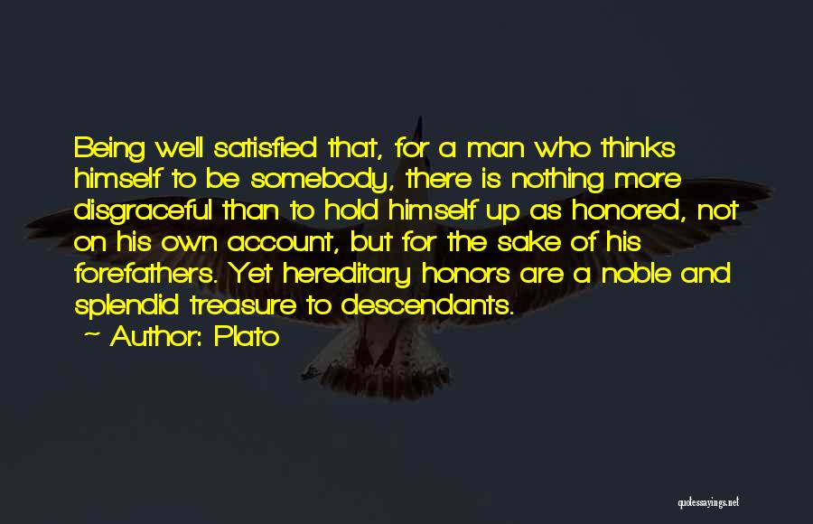 Man On His Own Quotes By Plato