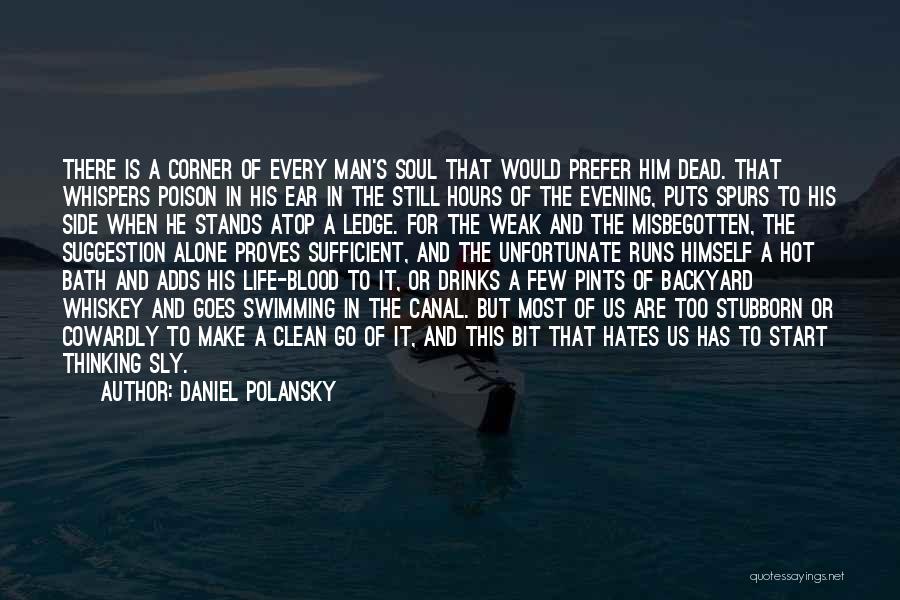 Man On Ledge Quotes By Daniel Polansky